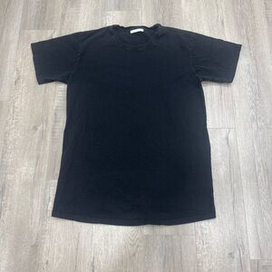 John Elliott Men's Black Short Sleeve Crew Neck Basic T Shirt Tee Top Size 2 M